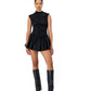Rush Tush Mini Dress - Black
