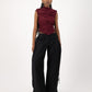Rush Tush Top - Burgundy