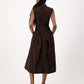 Rush Tush Midi Dress - Chocolate