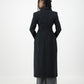 Sculpture Coat - Black