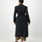 Sculpture Coat - Black