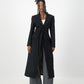 Sculpture Coat - Black