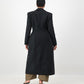 Sculpture Coat - Black