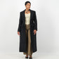Sculpture Coat - Black