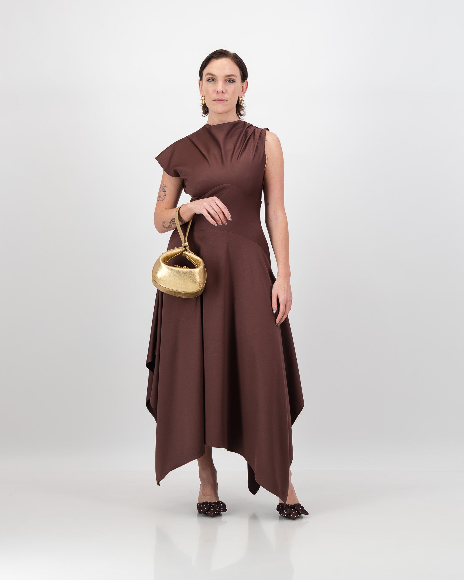 Thelma Dress - Chocolate