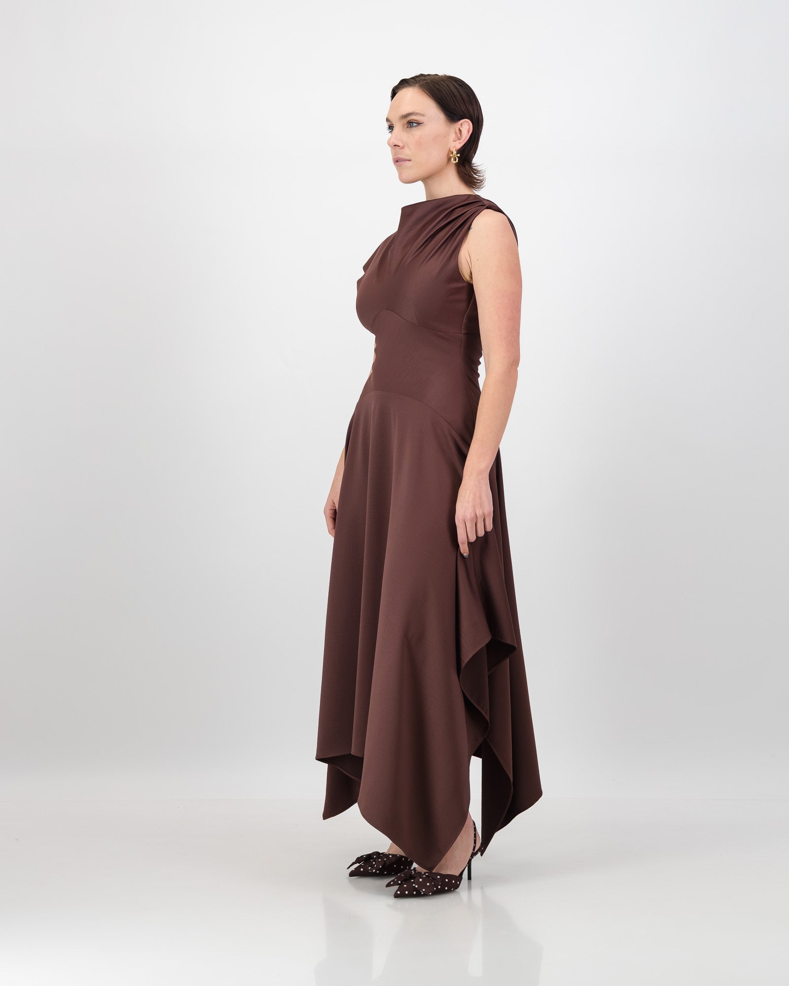 Thelma Dress - Chocolate