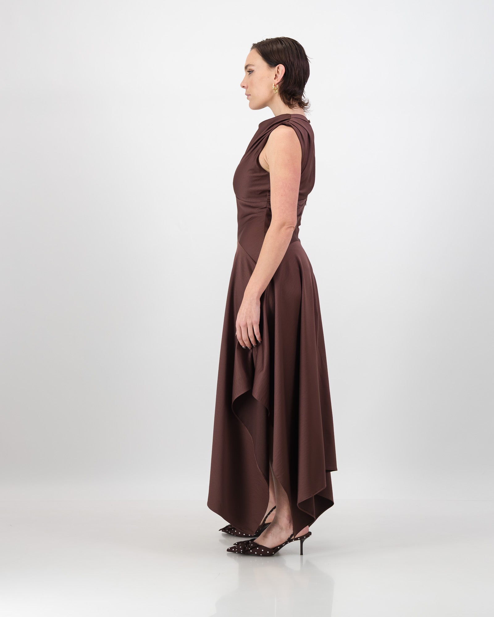 Thelma Dress - Chocolate