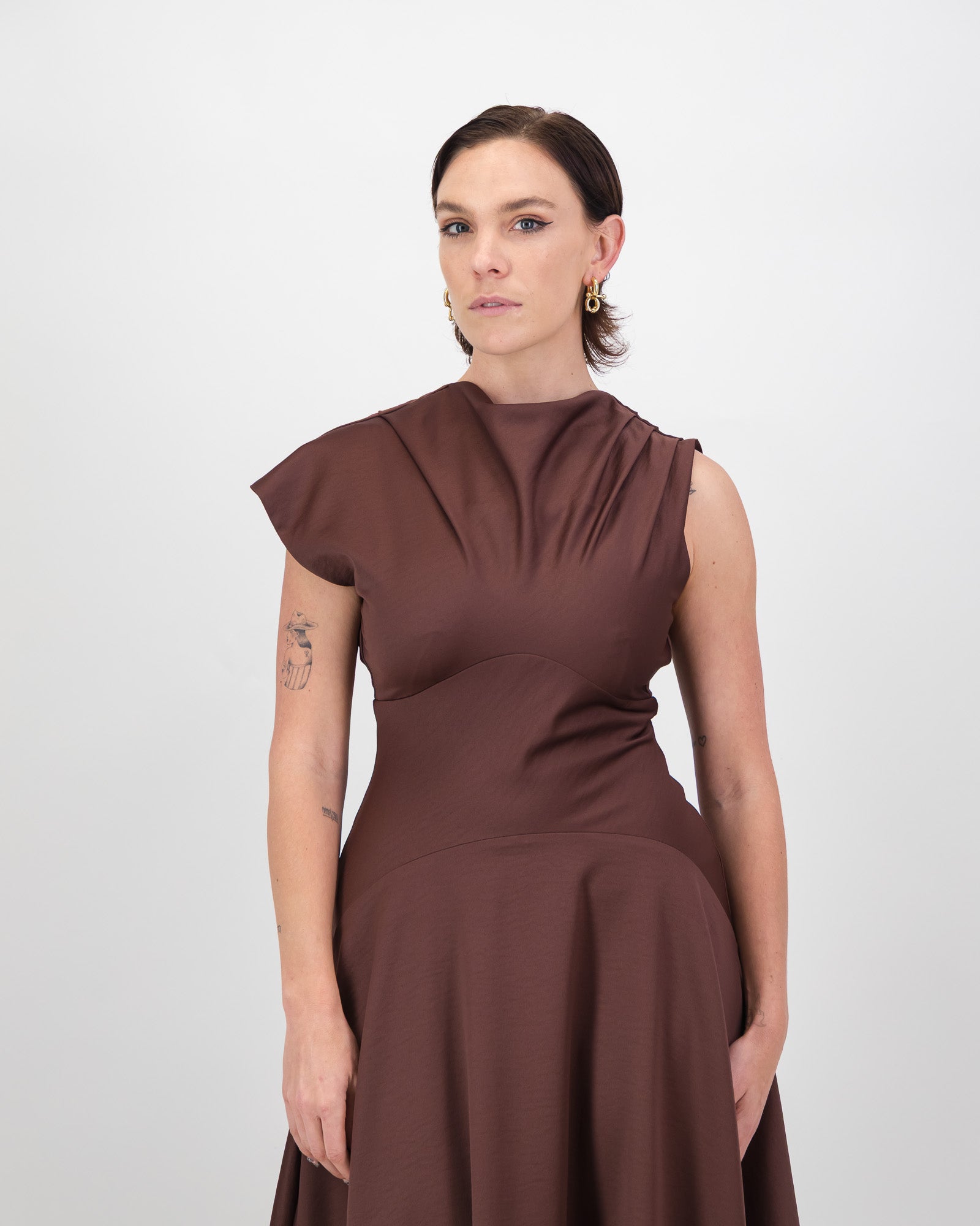 Thelma Dress - Chocolate