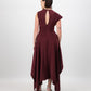 Thelma Dress - Burgundy