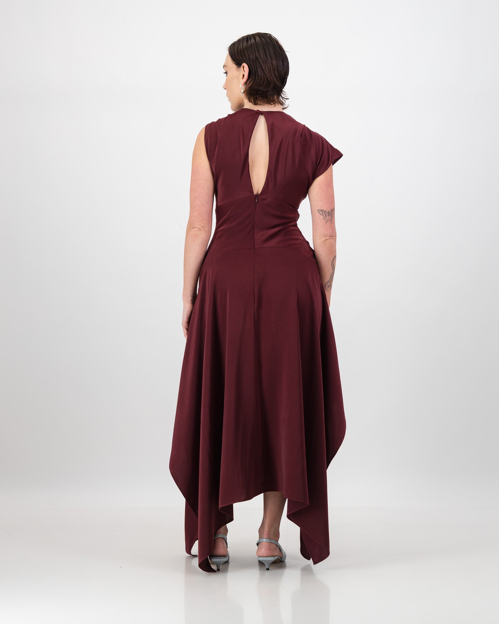 Thelma Dress - Burgundy