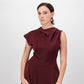 Thelma Dress - Burgundy