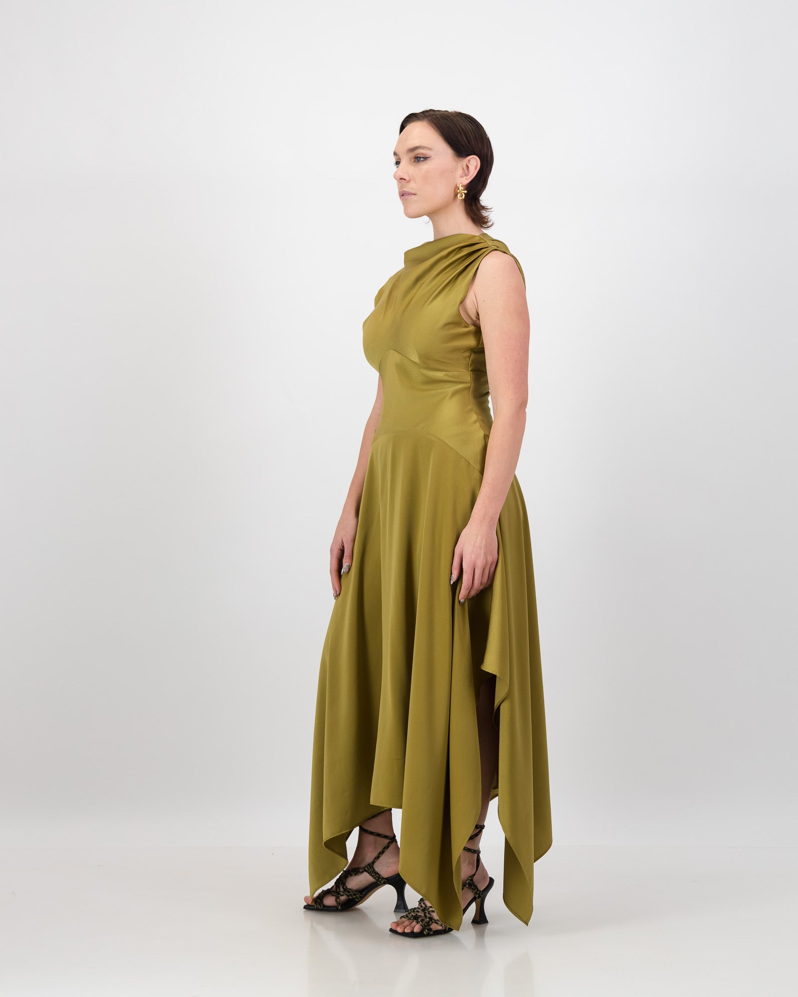 Thelma Dress - Dried Tobacco