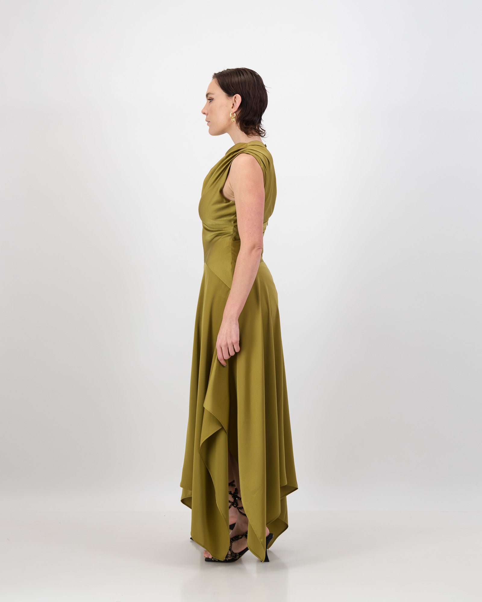 Thelma Dress - Dried Tobacco