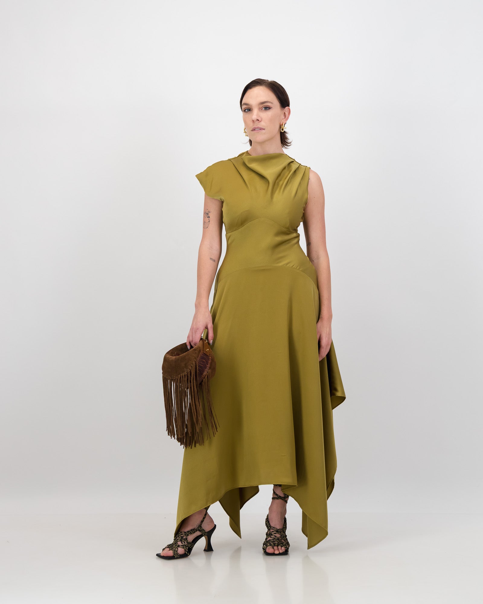Thelma Dress - Dried Tobacco