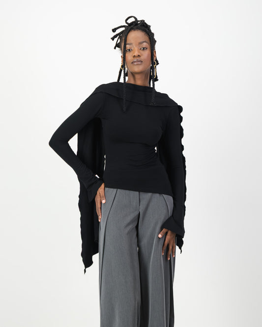 Verse Top - Black
